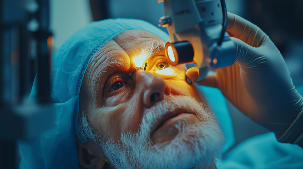 Detached Retina Operation