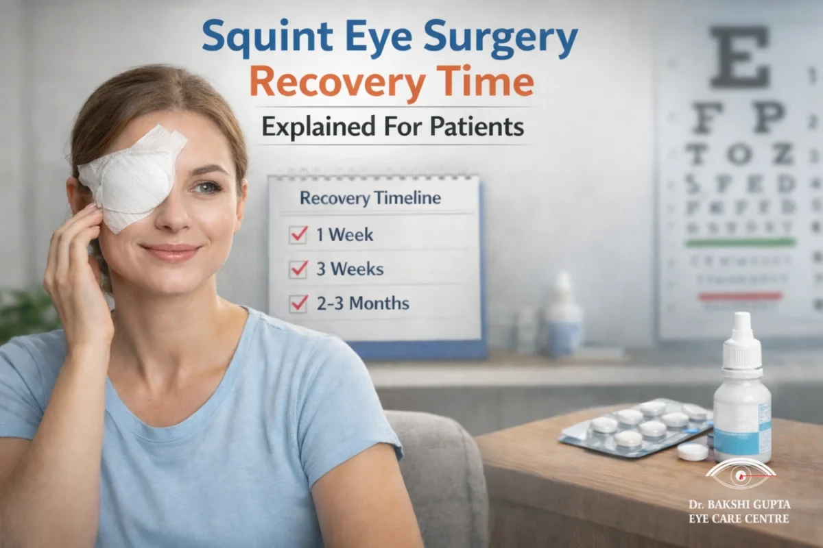 Squint Eye Surgery Recovery Time